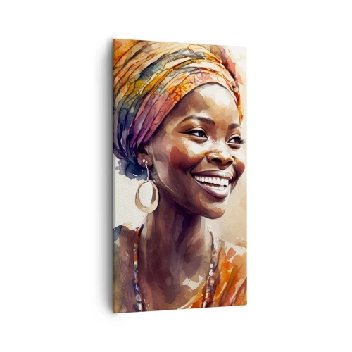 Canvas picture - African Queen - 55x100 cm