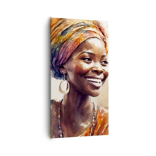 Canvas picture - African Queen - 65x120 cm