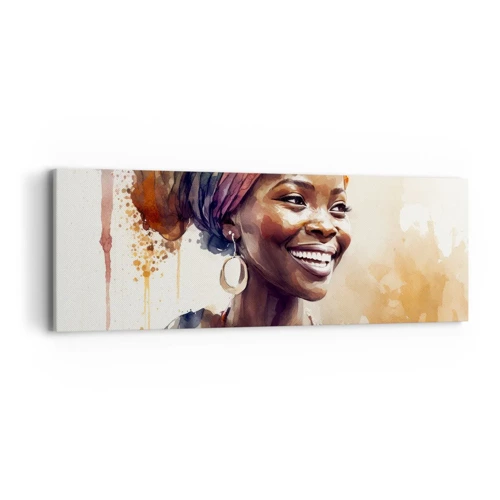 Canvas picture - African Queen - 90x30 cm