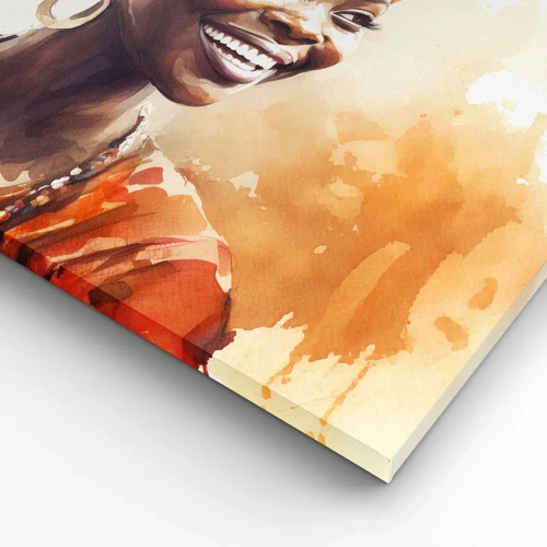 Canvas picture - African Queen - 90x30 cm