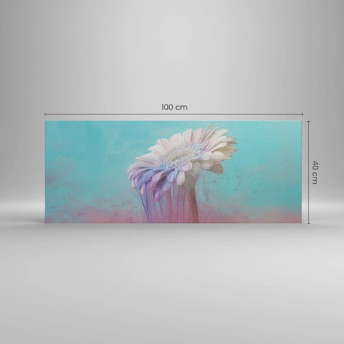 Canvas picture - Afterlife of Flowers - 100x40 cm