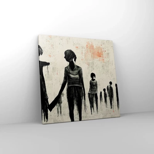 Canvas picture - Against Solitude - 40x40 cm