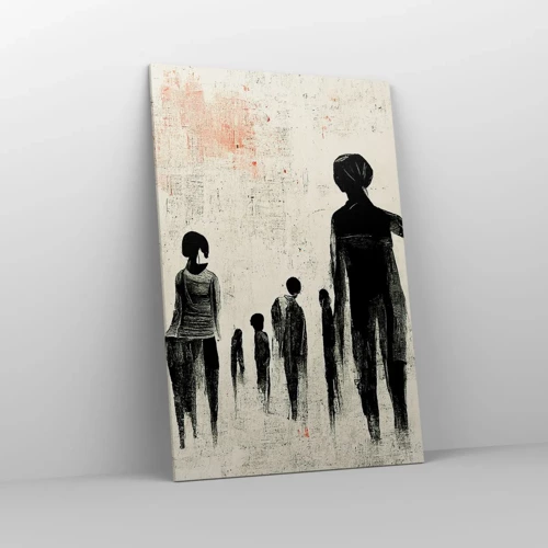 Canvas picture - Against Solitude - 80x120 cm