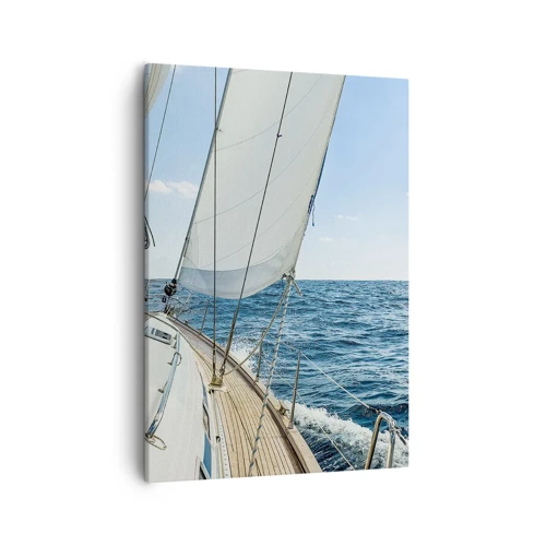 Canvas picture - Ahoy, Adventure - 50x70 cm