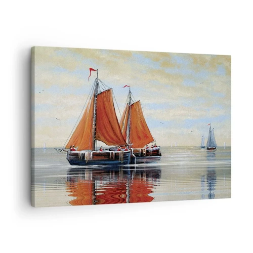 Canvas picture - Ahoy, Sailor, Sail… - 70x50 cm