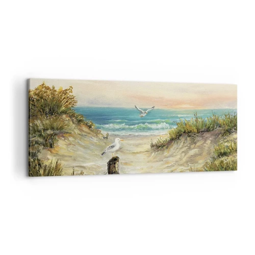 Canvas picture - Airless Retreat - 100x40 cm