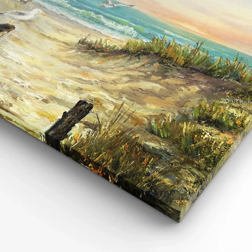 Canvas picture - Airless Retreat - 140x50 cm