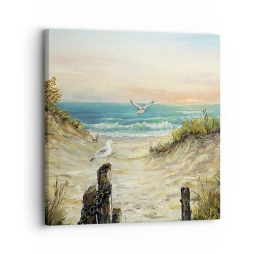 Canvas picture - Airless Retreat - 30x30 cm