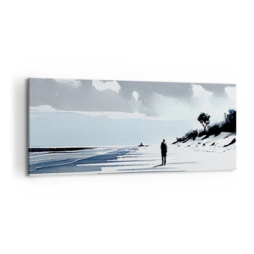 Canvas picture - All Alone - 100x40 cm