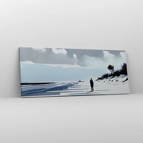 Canvas picture - All Alone - 100x40 cm