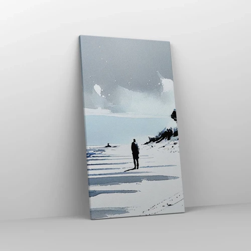 Canvas picture - All Alone - 45x80 cm