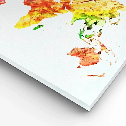 Canvas picture - All Colours of Light - 45x80 cm