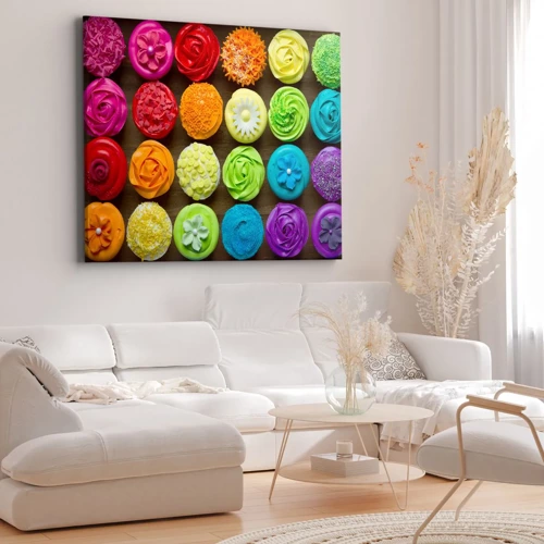 Canvas picture - All Different - All Delicious - 100x70 cm