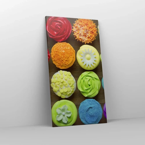 Canvas picture - All Different - All Delicious - 65x120 cm