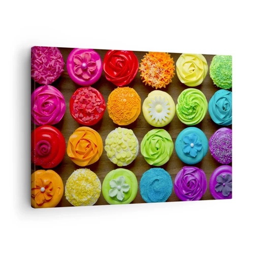 Canvas picture - All Different - All Delicious - 70x50 cm