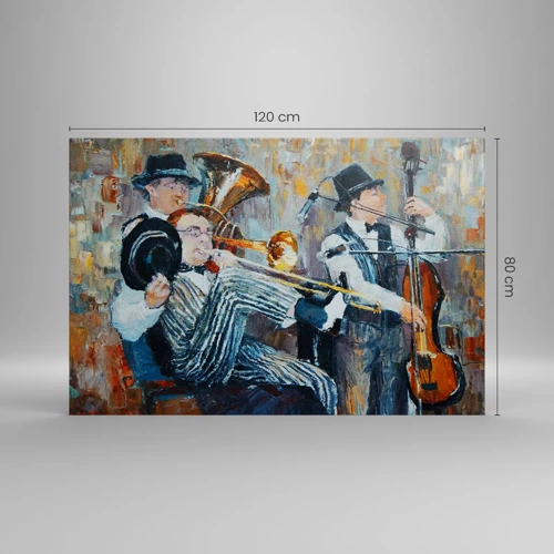 Canvas picture - All That Jazz - 120x80 cm