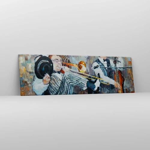 Canvas picture - All That Jazz - 160x50 cm