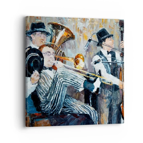 Canvas picture - All That Jazz - 40x40 cm