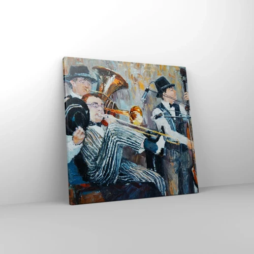 Canvas picture - All That Jazz - 40x40 cm