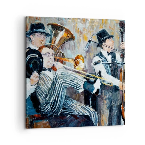 Canvas picture - All That Jazz - 50x50 cm