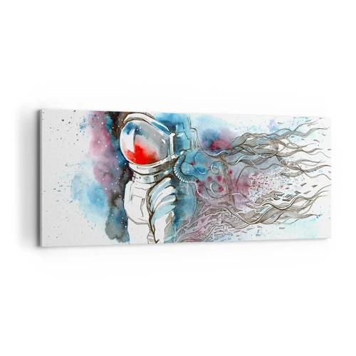 Canvas picture - Alone In Space - 100x40 cm