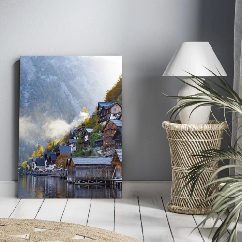 Canvas picture - Alpine Atmosphere - 45x80 cm
