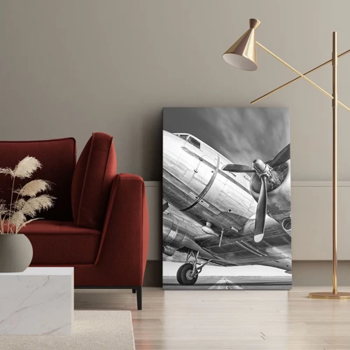 Canvas picture - Always Ready to Fly - 45x80 cm