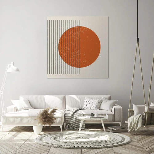 Canvas picture - Always the Sun - 70x70 cm