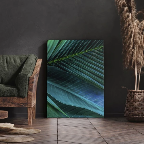 Canvas picture - Anatomy of Green - 70x100 cm