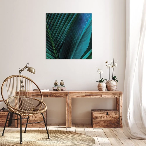 Canvas picture - Anatomy of Green - 70x70 cm