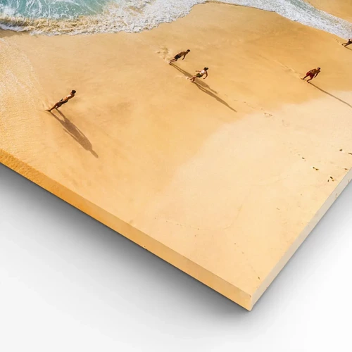 Canvas picture - And Next the Sun, Beach… - 100x40 cm