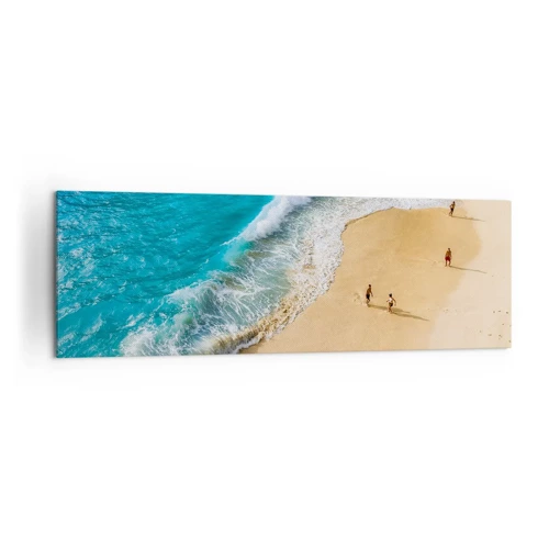 Canvas picture - And Next the Sun, Beach… - 160x50 cm