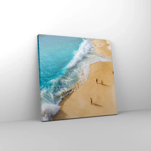 Canvas picture - And Next the Sun, Beach… - 30x30 cm