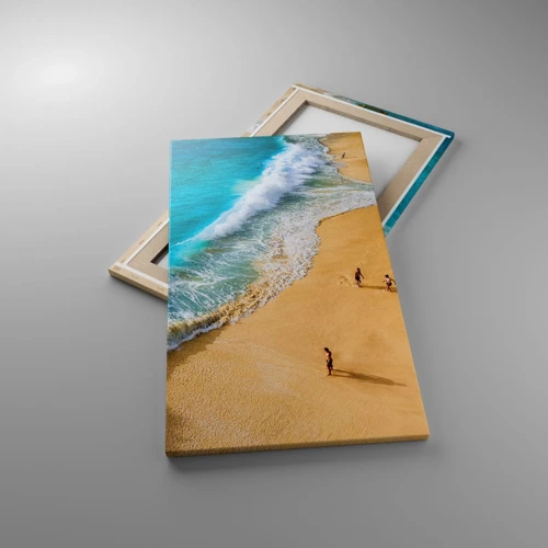 Canvas picture - And Next the Sun, Beach… - 45x80 cm