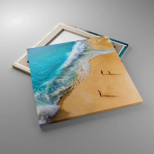 Canvas picture - And Next the Sun, Beach… - 50x50 cm