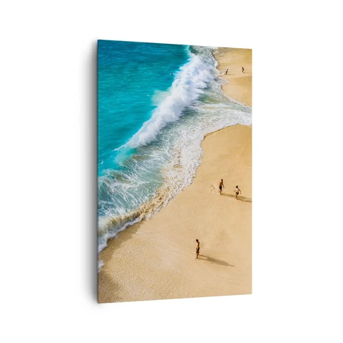 Canvas picture - And Next the Sun, Beach… - 80x120 cm