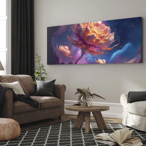 Canvas picture - Another World - 120x50 cm