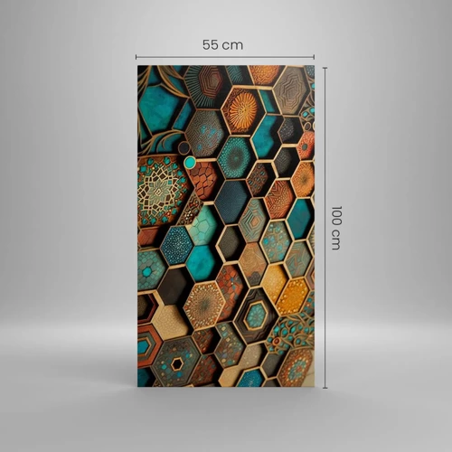 Canvas picture - Arabic Ornaments - Variation - 55x100 cm