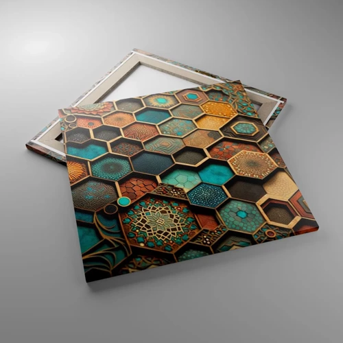 Canvas picture - Arabic Ornaments - Variation - 60x60 cm