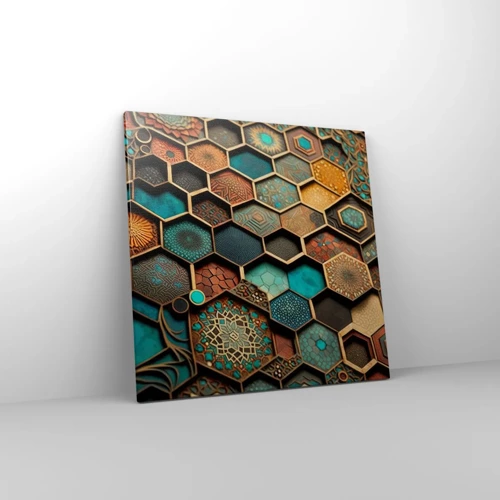 Canvas picture - Arabic Ornaments - Variation - 60x60 cm