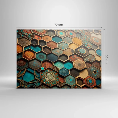 Canvas picture - Arabic Ornaments - Variation - 70x50 cm