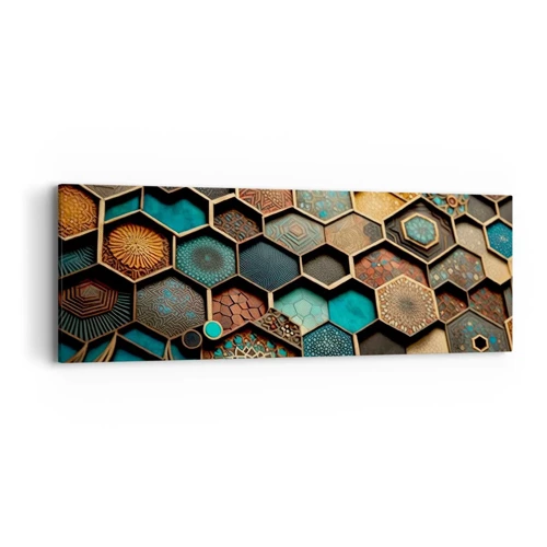 Canvas picture - Arabic Ornaments - Variation - 90x30 cm