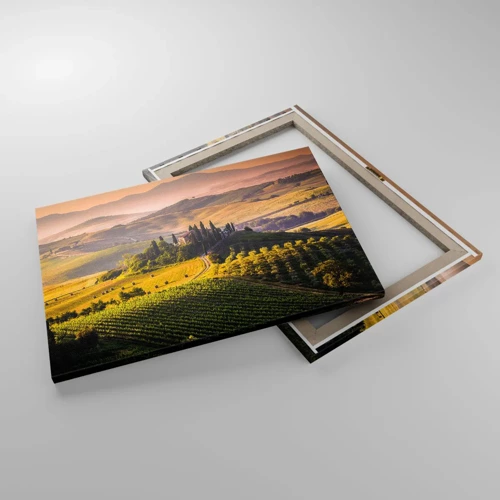 Canvas picture - Arcadia - Tuscan Landscape - 70x50 cm