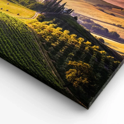 Canvas picture - Arcadia - Tuscan Landscape - 70x50 cm