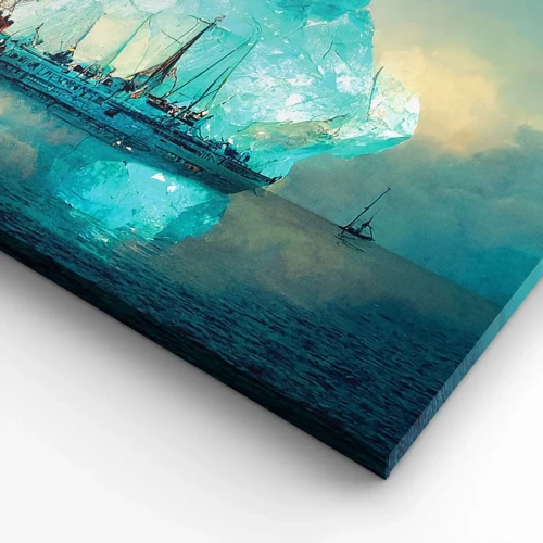 Canvas picture - Arctic Diamond - 100x40 cm
