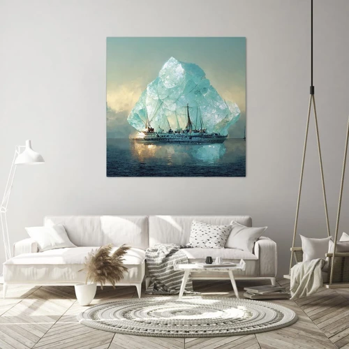 Canvas picture - Arctic Diamond - 60x60 cm