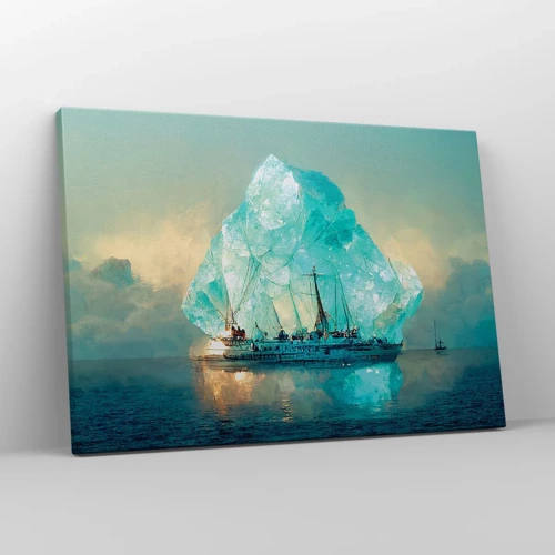 Canvas picture - Arctic Diamond - 70x50 cm