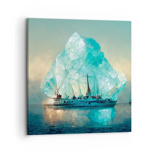 Canvas picture - Arctic Diamond - 70x70 cm