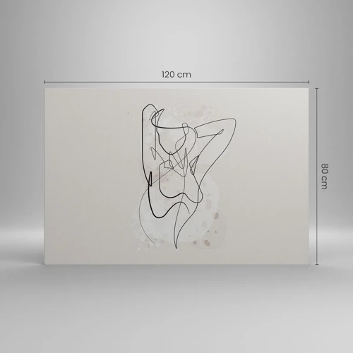 Canvas picture - Art of Seduction - 120x80 cm