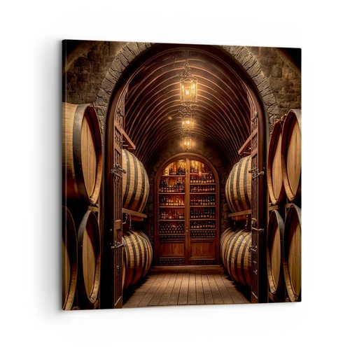 Canvas picture - Atmospheric Cellar - 60x60 cm